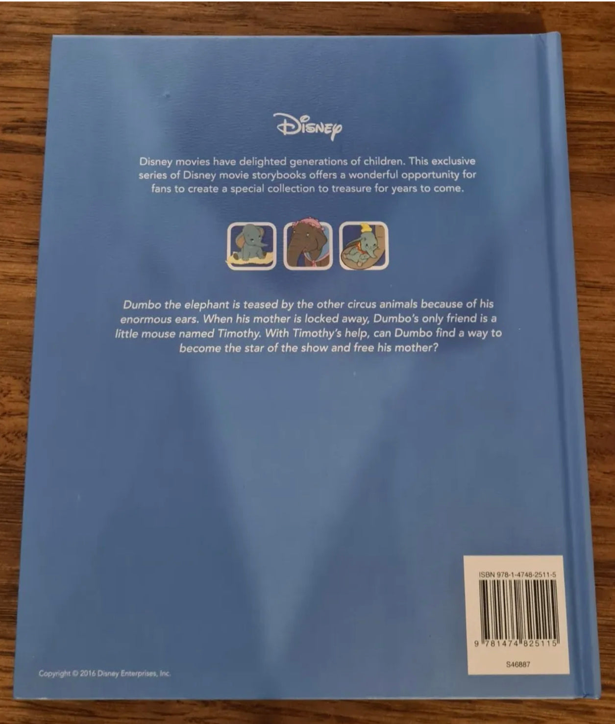 Dumbo - Disney Movie Collection Story Book Hardcover Series *LIKE NEW*