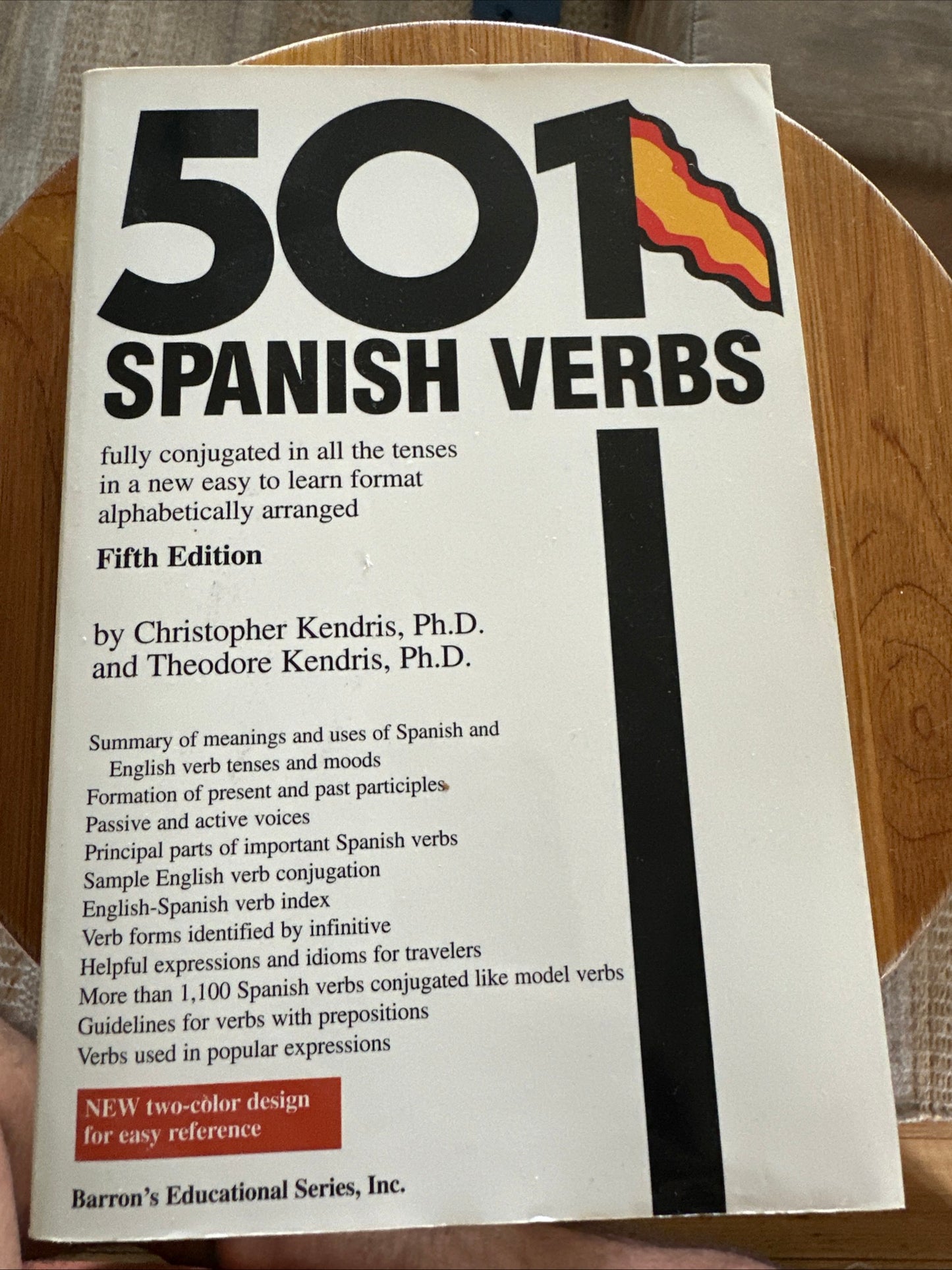 501 Spanish Verbs by Christopher Kendris, Theodore N. Kendris (Paperback, 2003)