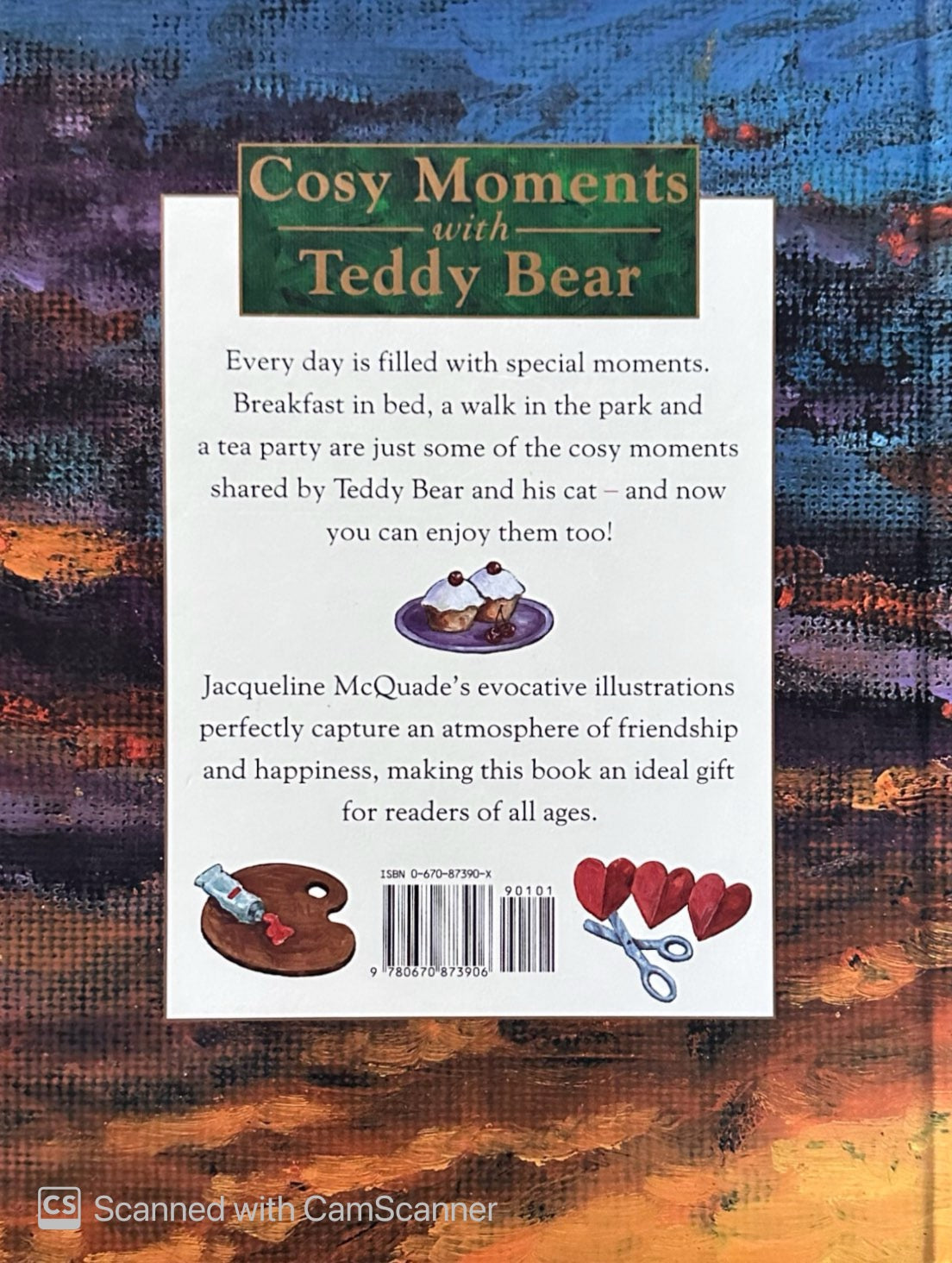 Cosy Moments With Teddy Bear by Jacqueline McQuade HC