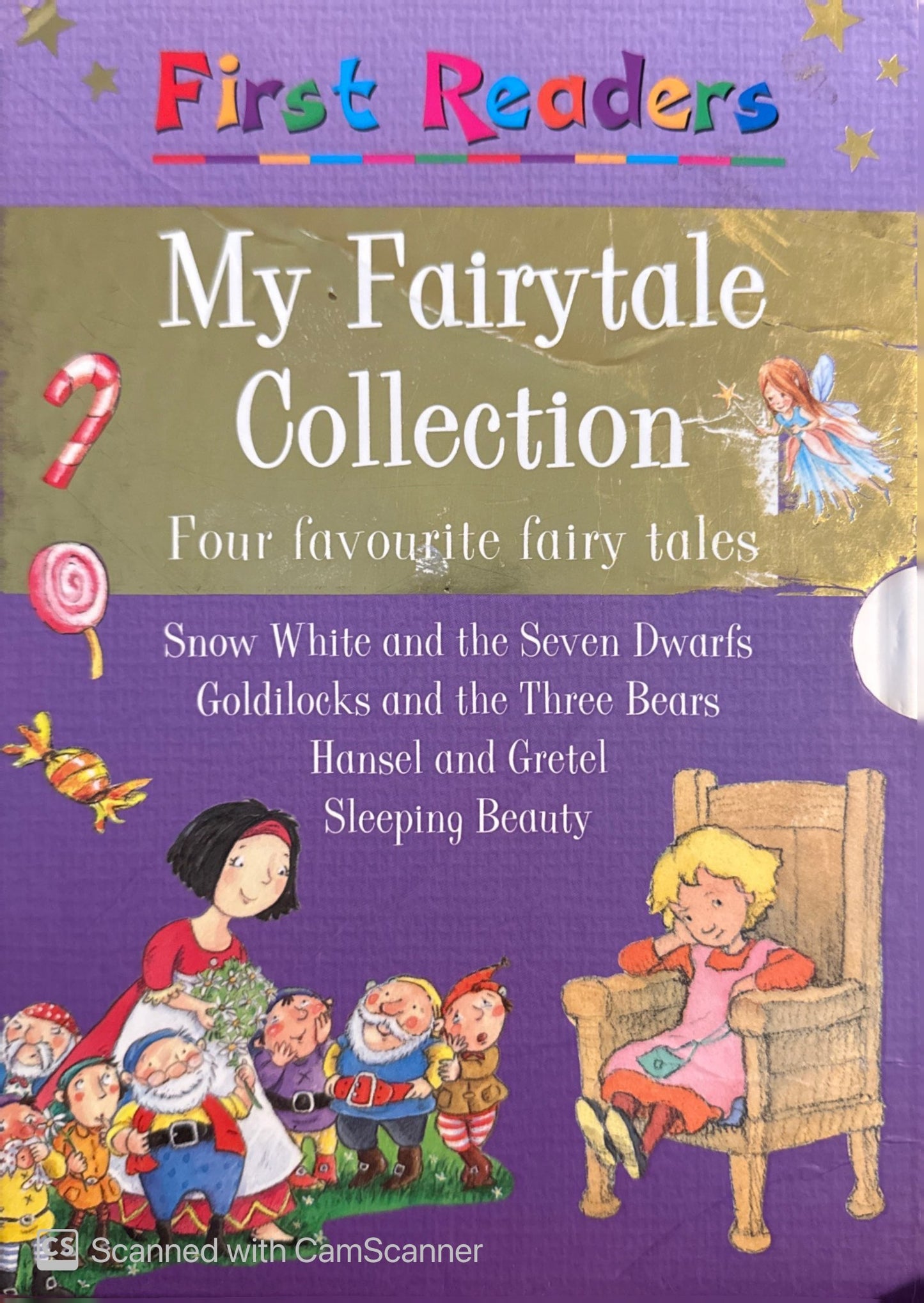 First Readers: My Fairytale Collection 4 Books Boxed (2008) published Parragon