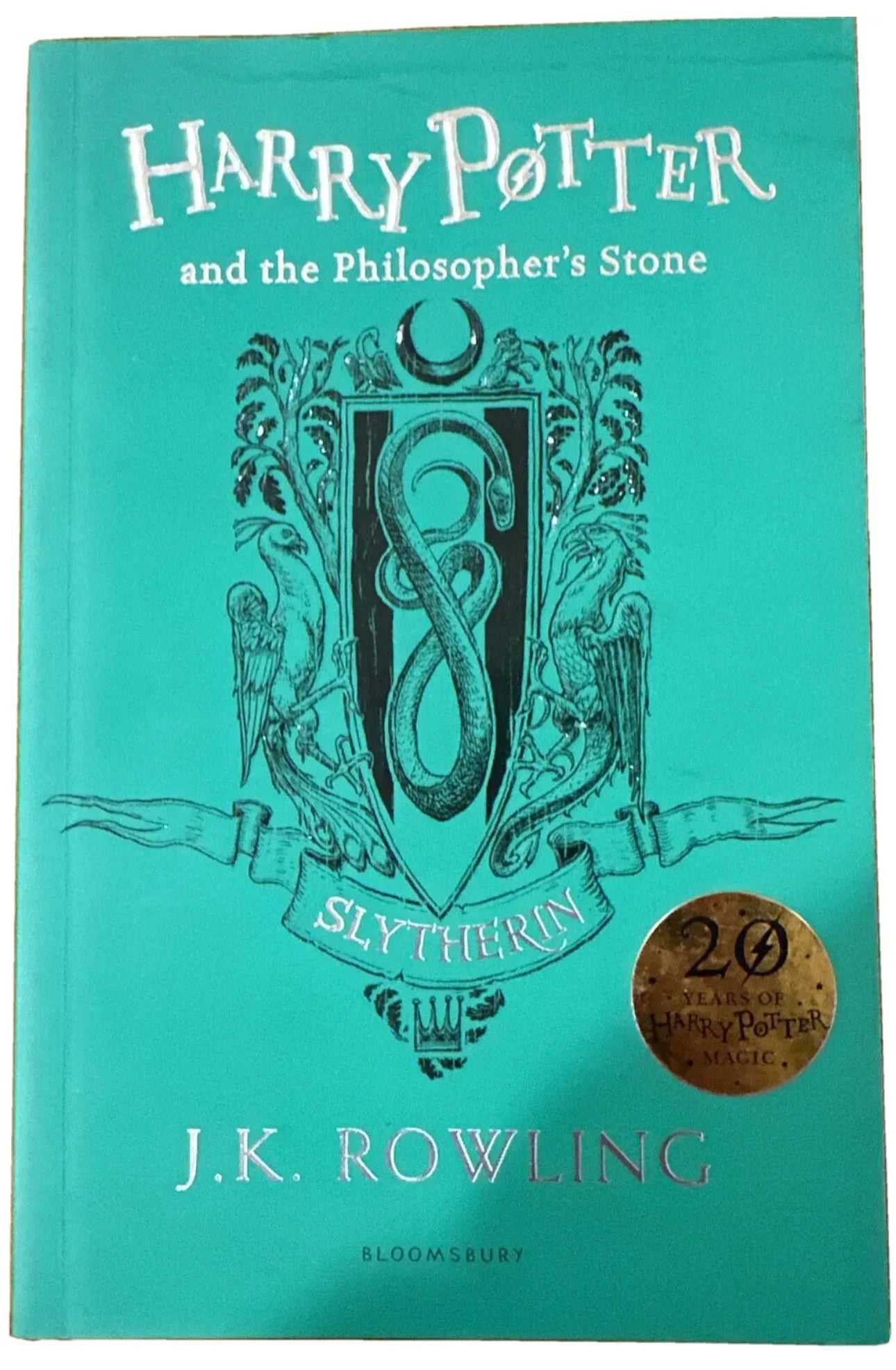 Harry Potter And The Philosopher's Stone Slytherin 20th Anniversary Edition